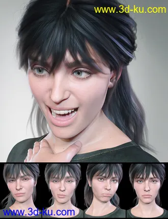 3D打印模型The Expression Collection for Victoria 8.1的图片