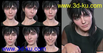 3D打印模型The Expression Collection for Victoria 8.1的图片