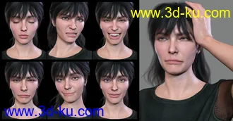 3D打印模型The Expression Collection for Victoria 8.1的图片