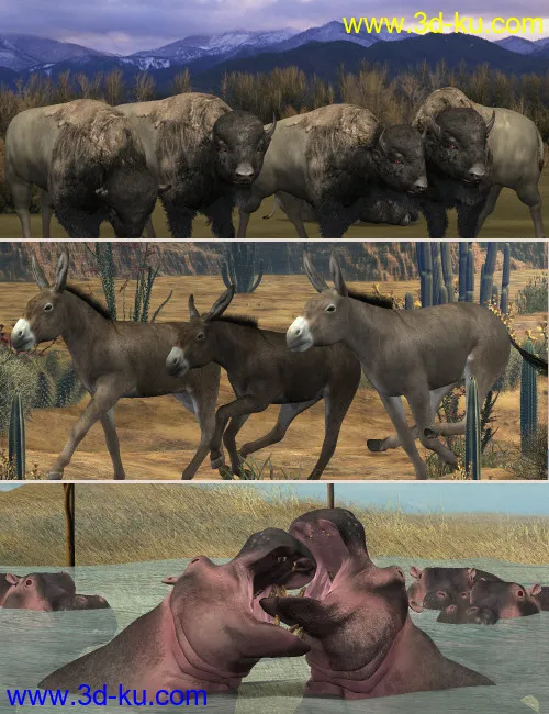 The Good, The Bad and the Ugly Poses模型的图片5