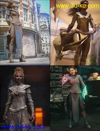 3D打印模型The Hands-On Historian Fantasy Styles for Ekialys' Ny的图片