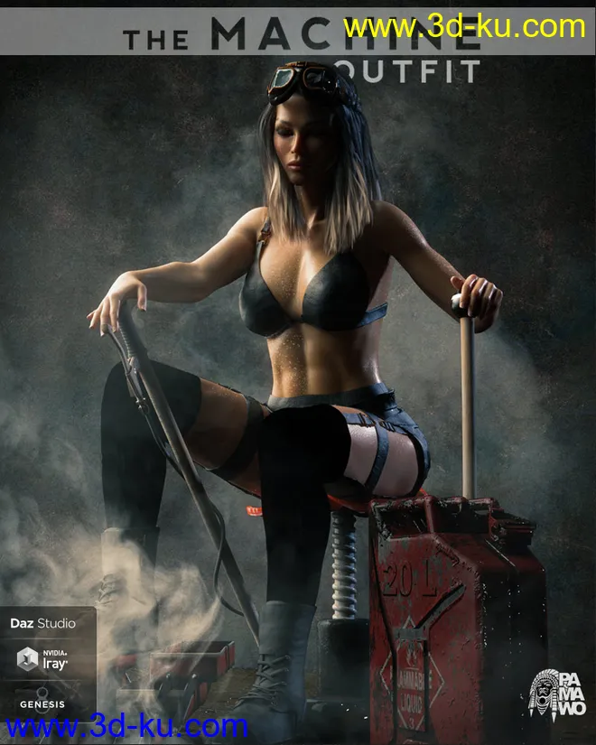 The Machine Outfit G8F模型的图片1