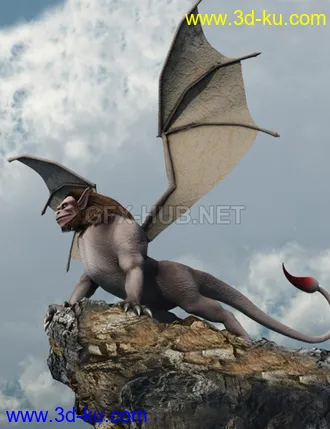 3D打印模型The Manticore的图片