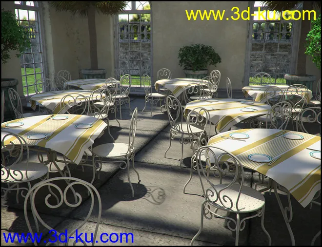 The Orangery Interior模型的图片8