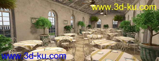 The Orangery Interior模型的图片9