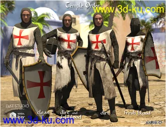 3D打印模型The Templar Textures的图片