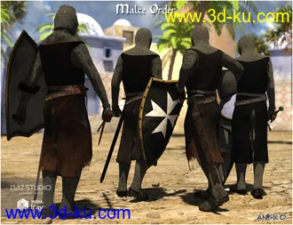 3D打印模型The Templar Textures的图片