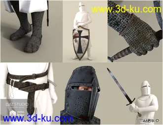 3D打印模型The Templar Textures的图片