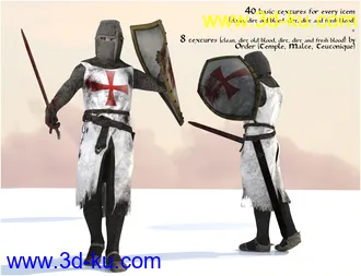 3D打印模型The Templar Textures的图片