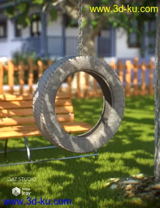 3D打印模型The Tire Swing的图片