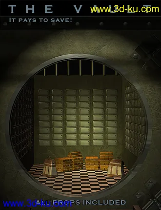 3D打印模型The Vault的图片