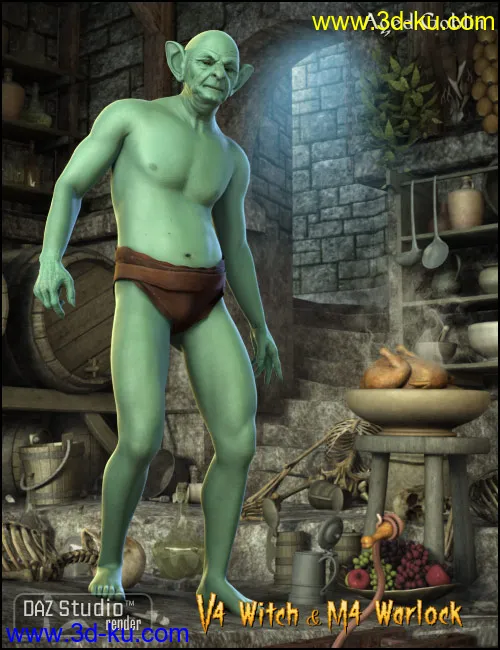 The Witch and the Warlock模型的图片3