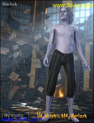 3D打印模型The Witch and the Warlock的图片