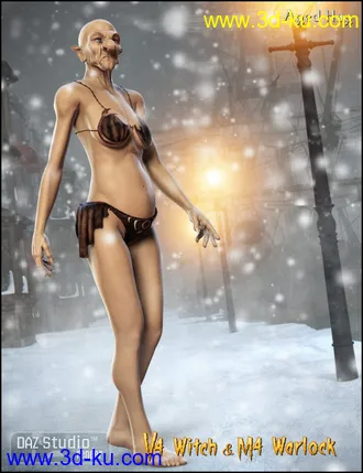 3D打印模型The Witch and the Warlock的图片