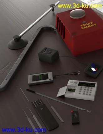 3D打印模型Thief Tools的图片