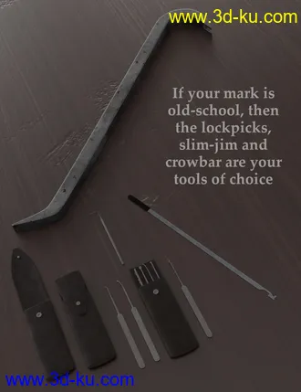 3D打印模型Thief Tools的图片