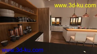 3D打印模型Tidy Kitchen的图片