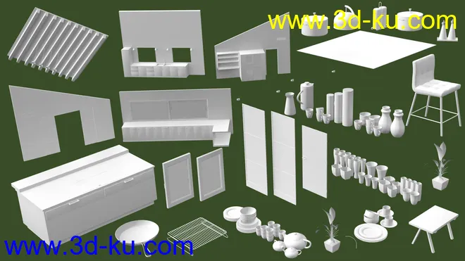 Tidy Kitchen模型的图片9