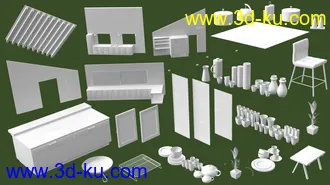3D打印模型Tidy Kitchen的图片