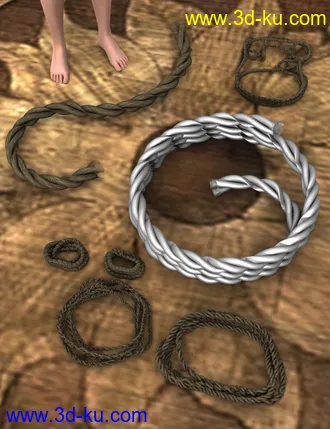 3D打印模型Tied Up! for Genesis 2的图片