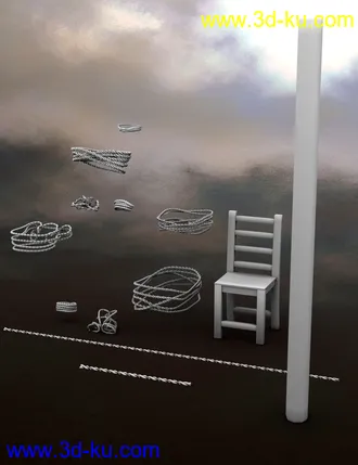 3D打印模型Tied Up! for Genesis 2的图片