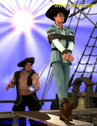 3D打印模型Tied Up! for Genesis 2的图片