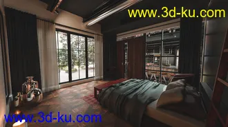 3D打印模型Timeless Bedroom的图片