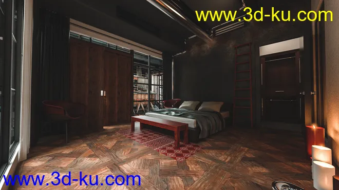 Timeless Bedroom模型的图片9