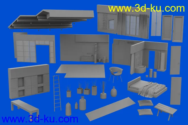 Timeless Bedroom模型的图片11