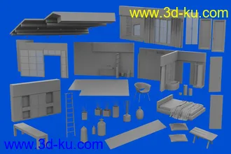 3D打印模型Timeless Bedroom的图片