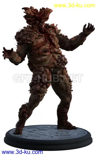 3D打印模型TLoU2 Bloater in Daz for G8M的图片