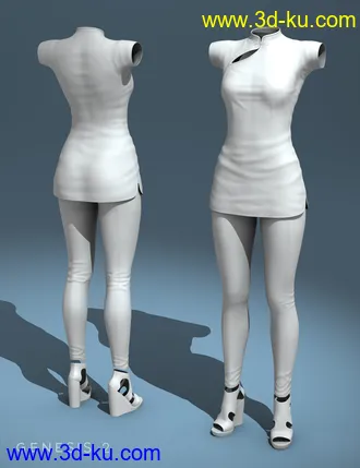 3D打印模型Tokyo Stroll Outfit for Genesis 2 Female(s)的图片