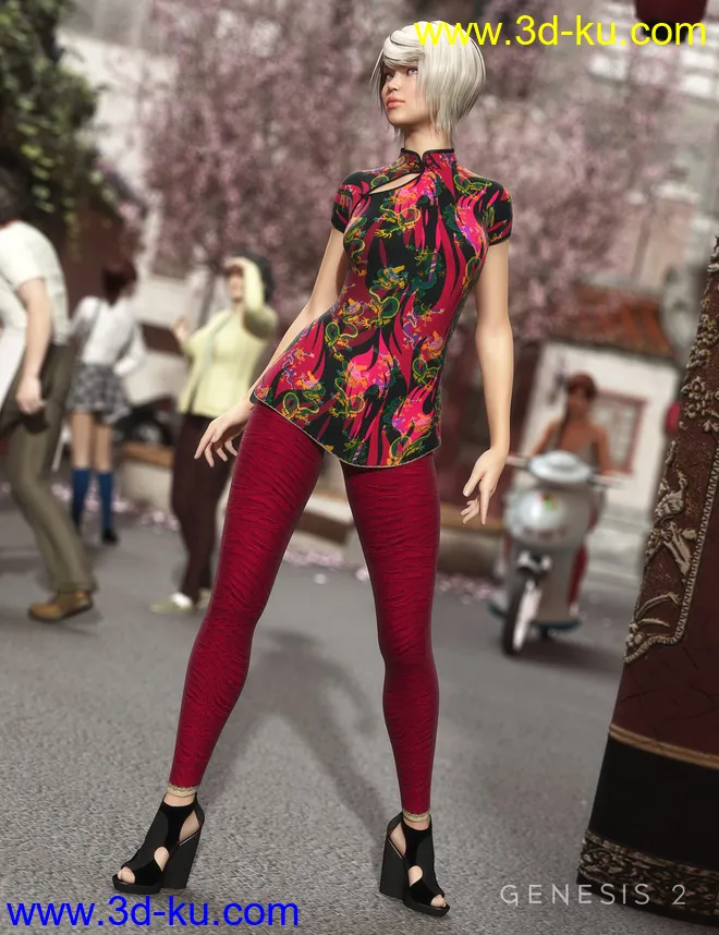 Tokyo Stroll Textures模型的图片2