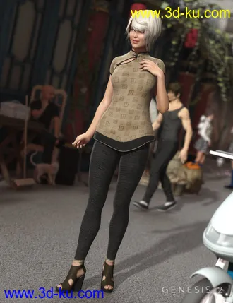 3D打印模型Tokyo Stroll Textures的图片