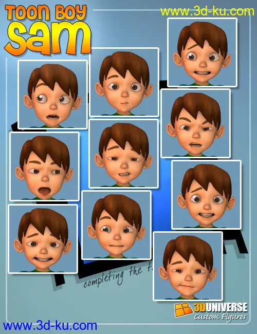 Toon Boy Sam模型的图片1