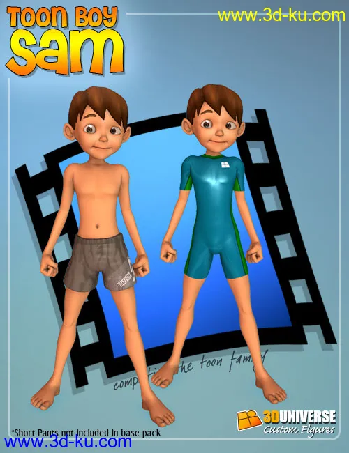 Toon Boy Sam模型的图片2