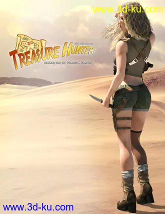 3D打印模型Treasure Hunter Clothing Set for Genesis 8 Female(s)的图片