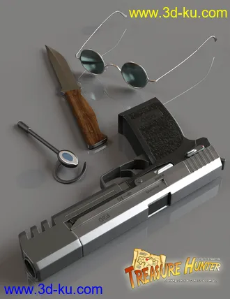 3D打印模型Treasure Hunter Clothing Set for Genesis 8 Female(s)的图片