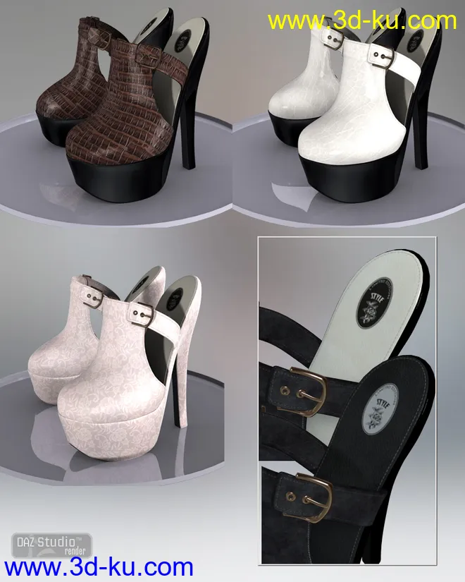 Trendy Platforms for Genesis2 Female(s)模型的图片3