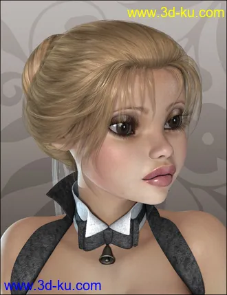 3D打印模型Trixie Hair的图片