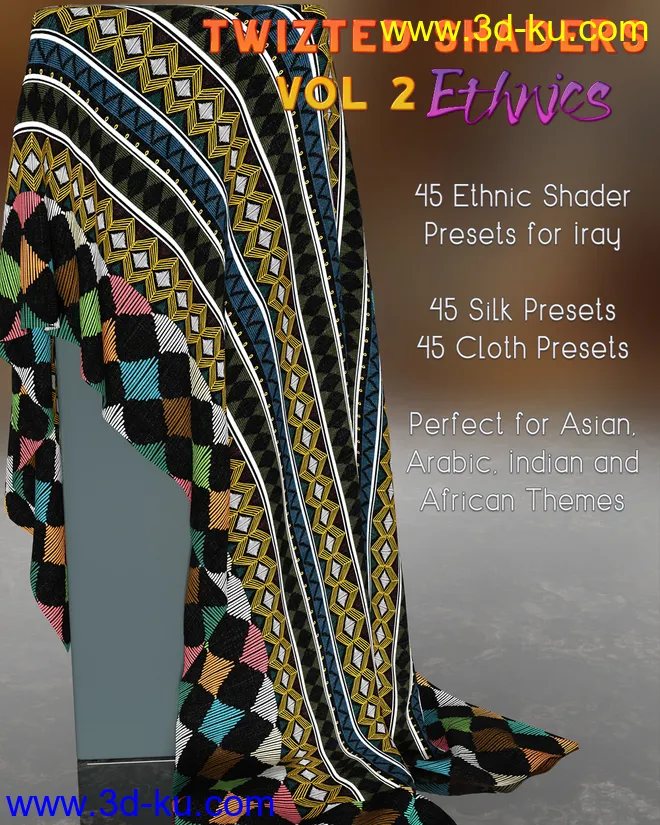 Twizted Shaders Vol 2 Ethnics模型的图片1