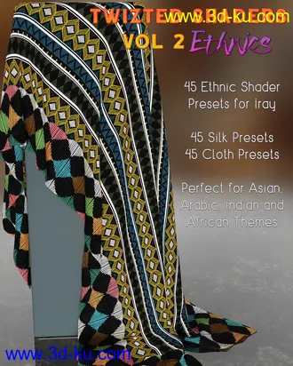 3D打印模型Twizted Shaders Vol 2 Ethnics的图片