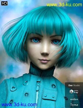 3D打印模型Tyna for Genesis 8 Female的图片