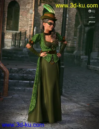 3D打印模型UD Steampunk Fashion的图片