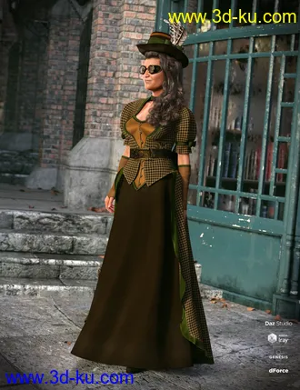 3D打印模型UD Steampunk Fashion的图片