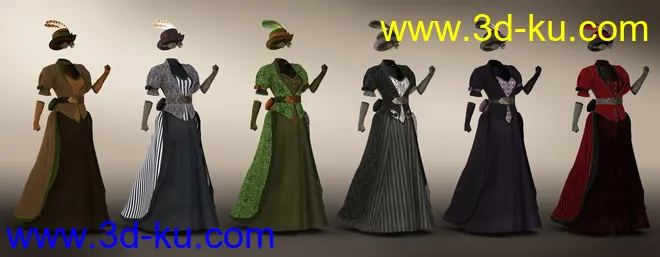 UD Steampunk Fashion模型的图片8