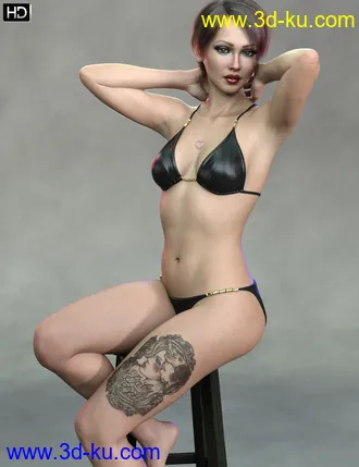 3D打印模型Ulrike HD for Genesis 8 Female的图片