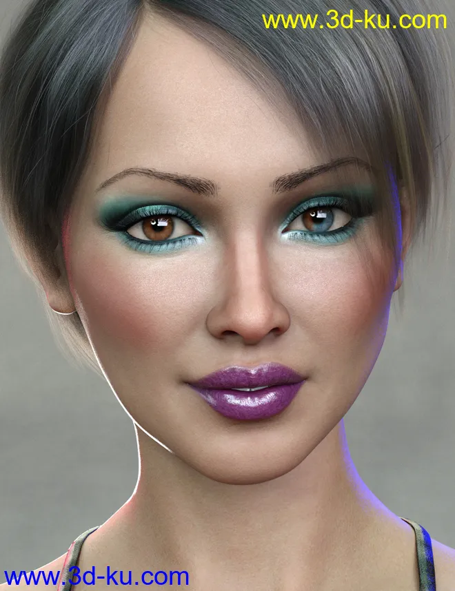 Ulrike HD for Genesis 8 Female模型的图片4