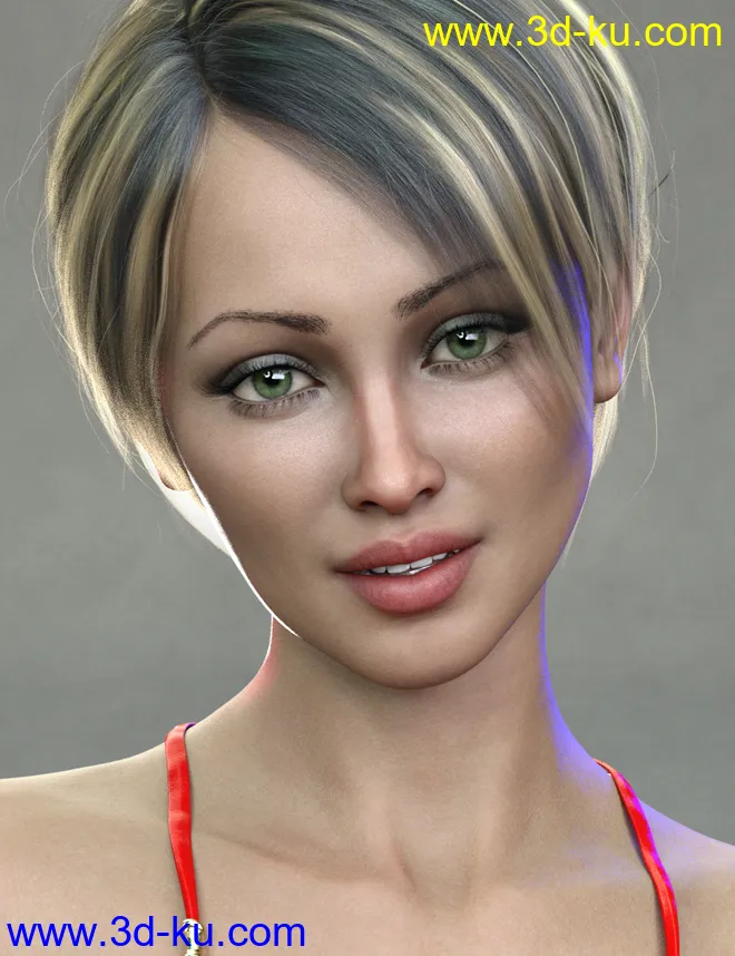 Ulrike HD for Genesis 8 Female模型的图片7