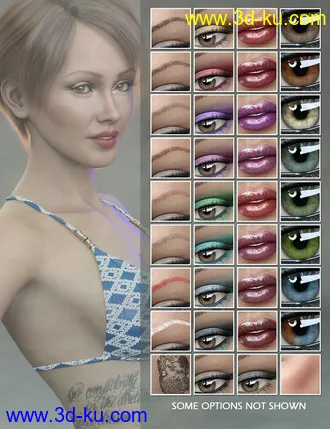 3D打印模型Ulrike HD for Genesis 8 Female的图片